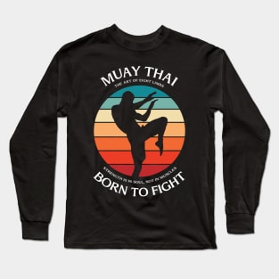 Mixed Martial Arts MMA Kickboxing Long Sleeve T-Shirt